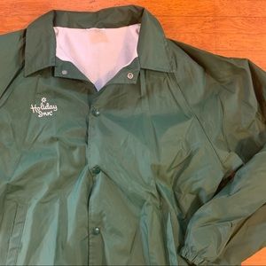 Vintage Holiday Inn Windbreaker Button Up Jacket